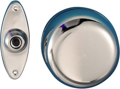 Deurbel 670 75Mm Mechanisch Kap Verchr
