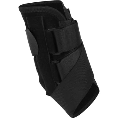 Verstelbare Enkel Fixatie Spalk Stabilisator Verstuiking Fractuur Herstel Enkelbeschermer black