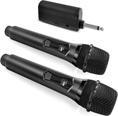 Draadloze Microfoon Set - Professioneel Draadloos Microfoonsysteem