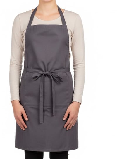 Lomera Kookschort 100% Katoen – Wasbaar op 40 Graden – Keukenaccessoires – Eenvoudig Schoon te Maken - Schort Koken en Bakken