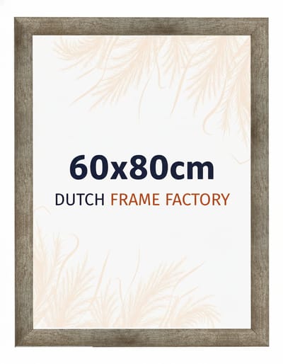 Fotolijst 60x80 cm - MDF - Metaal Vintage - Benno