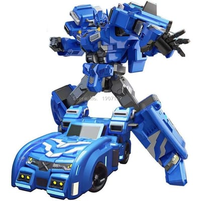 Mini Force Super Dinosaur Power Transformatie Robot Speelgoed Actiefiguren MiniForce X Simulatie Auto Vervorming Vliegtuig Speelgoed blue
