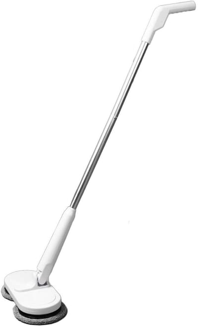 KAD® Vloerreiniger - Snoerloze Elektrische Mop - Vloerreiniger Elektrische - Wit 130cm x 35cm x 130cm
