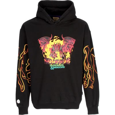 Red Dragon Hoodie X Dungeons & Dragons zwarte herenhoodie