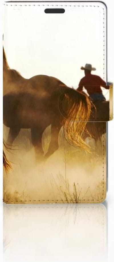 Sony Xperia Z3 Telefoonhoesje met Pasjes Design Cowboy