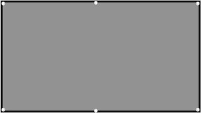 Projectiescherm - Beamerdoek - Thuisbioscoop Creëren - Omgevingslicht Absorberend - 100 Inch - Grijs