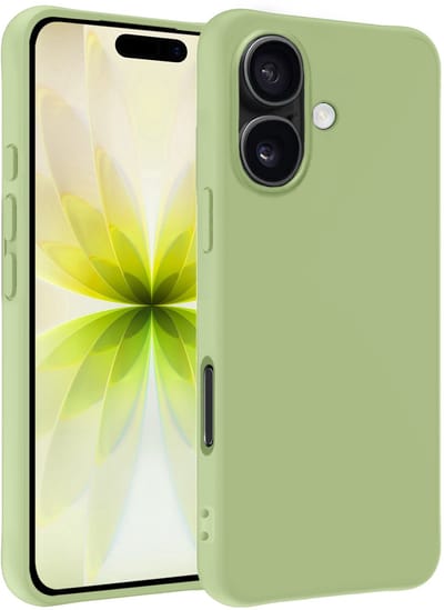 Hoesje - Geschikt voor Apple iPhone 17 - Sterk & Shockproof - Hoes Cover - Siliconen Case - Telefoonhoesjes - Groen