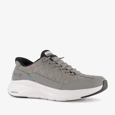 Skechers CONTOUR FOAM - COZY FIT Heren Instappers - Charcoal / Zwart