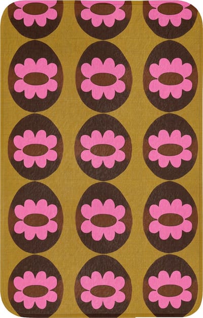 WC mat 50x80 cm - Antislip - Grafisch - Patroon - Kleurrijk - Toiletmat - Vloermat - Douchemat - Toilet tapijt - Toiletmatten