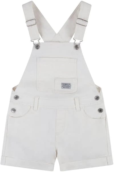 Levi´s ® Kids Classic Mouwloze Overall Wit 14 Years Meisje