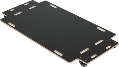 Fietskar Platform - Lading Drager - Goederen Vervoeren - Antislip Oppervlak - One-Size - Zwart