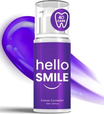 PROCSIN - Hello Smile 50 (ml.) | Instant Whitening Tandgel | Paarse kleurtechnologie | Met Xylitol en pepermuntolie | Voel de echte reiniging |