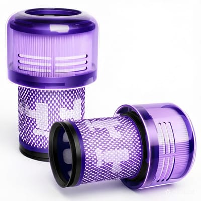 2 stuks Wasbare filters - compatibel met Dyson V12 Slim Detect Absolute draadloze stofzuiger - HEPA-filter vervangingsonderdelen