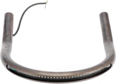 Motorfiets Achterbank Beugel - Zadel Montage Frame - Customisatie Motor - Met LED Remlicht - 230 mm Breed - Standaard
