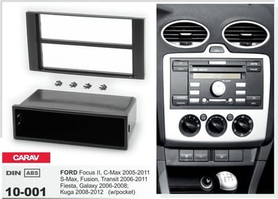 1-DIN AUTORADIO Kit Galaxy 2006-2008