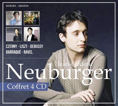 Jean-Frédéric Neuburger - Czerny | Liszt | Debussy | Barragqué | Ravel (4 CD)