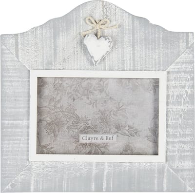 Clayre & Eef Fotolijst 15x10 cm Grijs MDF