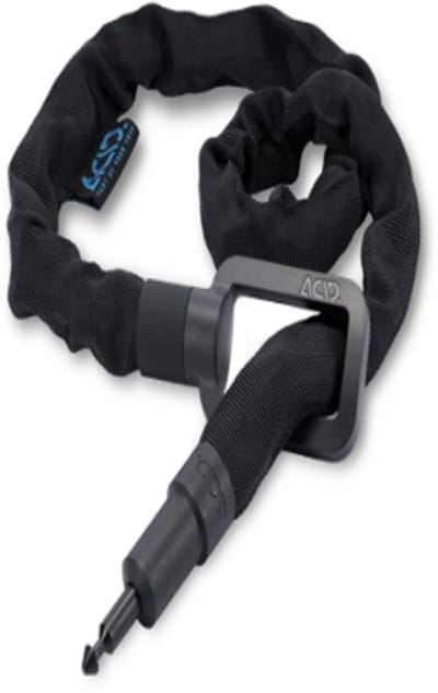 ACID Insteekketting Fiets PRO - 150 cm - Insteekslot Fiets - Kettingslot - Fietsslot - Zwart