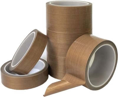 Hittebestendige PTFE Tape voor Vacuüm Hand Impuls Sealers - Temperatuurbereik -70℃ tot 260℃ (Verpakking van 1)