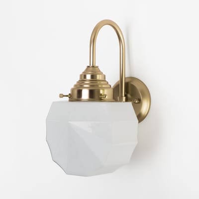 Wandlamp Johanna Meander Brons - Art Deco Trade