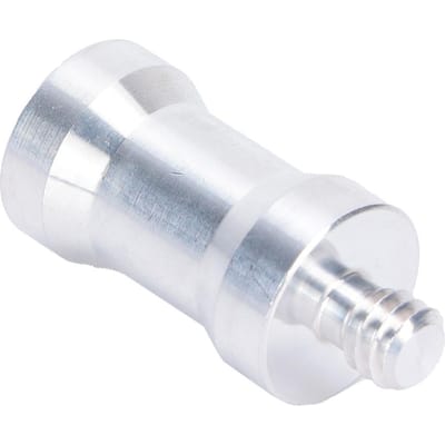 Statiefmontageschroef Adapter 3/8 Inch Binnendraad naar 1/4 Inch Buitendraad Schroefomvormer voor Verlichting gray