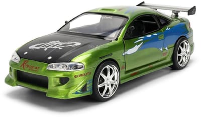 Brian´s Mitsubishi Eclipse Brushed Fast & Furious Jada