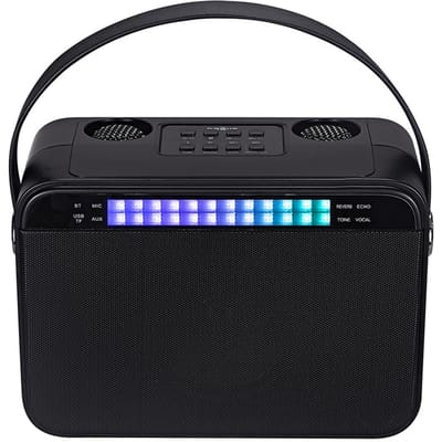 Haut-parleur multifonction sans fil Subwoofer BT Audio Son surround 8D Subwoofer puissant Multiple noir