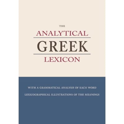 The Analytical Greek Lexicon - S. Bagster