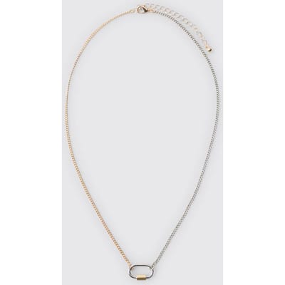 Ketting Met Karabijnhaaksluiting | Silver