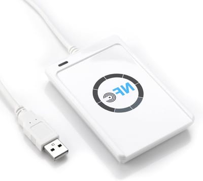 NFC en RFID Lezer en Schrijver voor ISO 14443A/B - Slimme Kaart Lezer met Software en Compatibiliteit