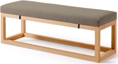 Lange Tuinbank Kussen voor Binnen en Buiten - Antislip & Wasbaar Zitkussen