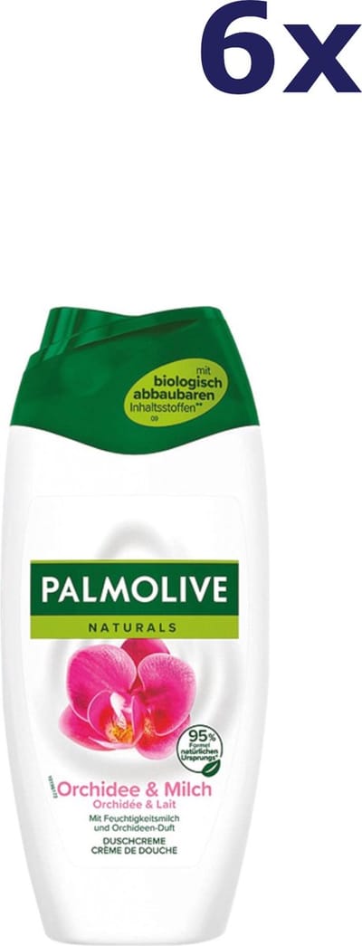 6x Palmolive Douchegel - Orchidee 250 ml