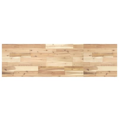 vidaXL - Wastafelblad - 160x40x4 - cm - onbehandeld - massief - acaciahout