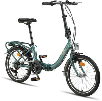 Pacto Eight Vouwfiets 6v Groen Folding Bike Plooifiets Lage Instap Shimano 20 inch