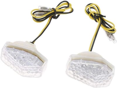 LED Motorfiets Richtingaanwijzers voor Suzuki GSXR en Bandit - Wit