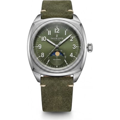 Jacob Zech - Heren Horloge Palermo - Groen