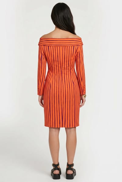 Moschino Orange Dress Orange Size: 42 | Midi Dresses Outlet | Dames | Oranje