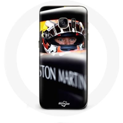 Hoesje - Samsung - Galaxy S7 - Formule 1 - Max Verstappen - Harde bescherming