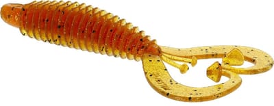 Westin RingCraw Curltail - 9cm - 6g - Motoroil Pepper - Creaturebait - Zwart