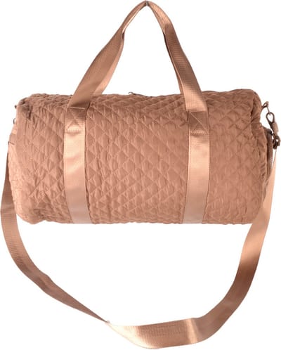 Giuliano nylon weekendtas Yara - Caramel - Gestikt - Schoenvak