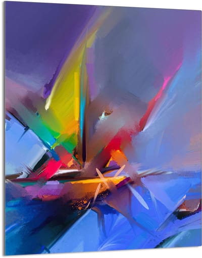 TMK ArtDeko - Snijplank - 40x52 cm - Verzegelde Glazen - Roestvrij