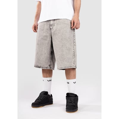 Empyre Ultra Loose Denim Korte Broek grijs
