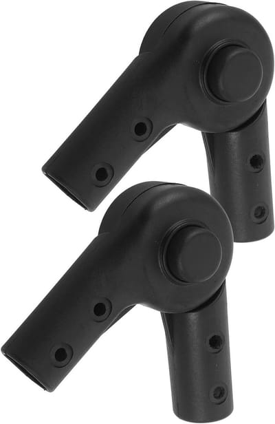 Kinderwagen Connector - Duwstang Verbinding - Kinderwagen Aanpassen - Flexibele Hoekverstelling - 112 cm - Zwart