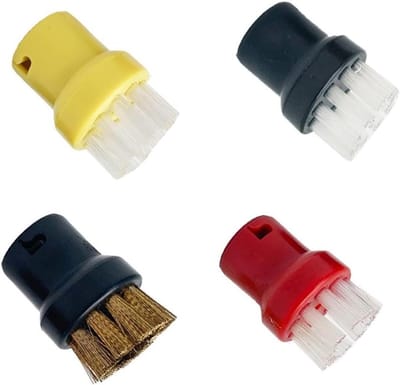 Draadborstelmondstukken Set - Reinigingsborstels - Hardnekkig Vuil Verwijderen - Kleurgecodeerd - 8 Stuks - Diverse Kleuren