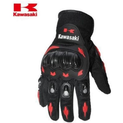 Nieuwe Kawasaki motorfietsen Motorhandschoenen Motocross Luvas Guantes Moto Uitrusting Handschoenen Heren en Dames Sporthandschoenen 3-kleuren L