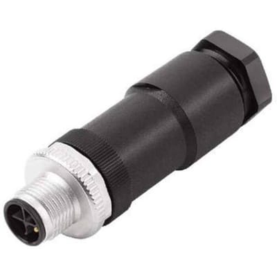 Weidmüller 1391990000 Sensor/actuator connector, niet geassembleerd M12 Aantal polen (sensoren): 4 Stekker, recht 1 stuk(s) Piece