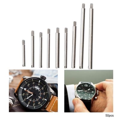 Store_8 - Watch Repair Screw - Horloge Reparatie - Duurzaam en Sterk - Rood - Horloge Accessoires - Ideaal voor Vakmensen - 50 Stuks