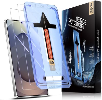 Screen Protector voor Samsung Galaxy S25 Ultra - 9H Gehard Glas, Bubble-Free, Kras- en Valbestendig, 2 Stuks, Inclusief Installatiesjabloon