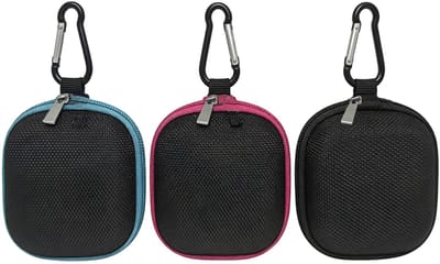 Allecto - Draagbare Essentiële Olie Organizer - Mini Travel Size - Harde Shell Case - Kleur: Willekeurig - Voor 6 Flessen - Ideaal voor Reizen