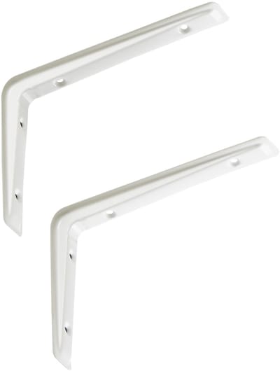 SOTECH 2 stuks Plankdrager RK15 wit 172 x 121 mm Plankdrager Plankdrager Wandsteunen Plankdrager Haakse Plankdrager